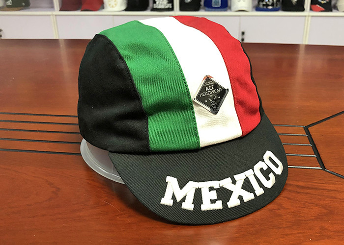 Mix Color Sports Dad Hats Customized 5 Panel Unstructured Dry - Fit Special Print Mexico Logo Sports Caps Hats