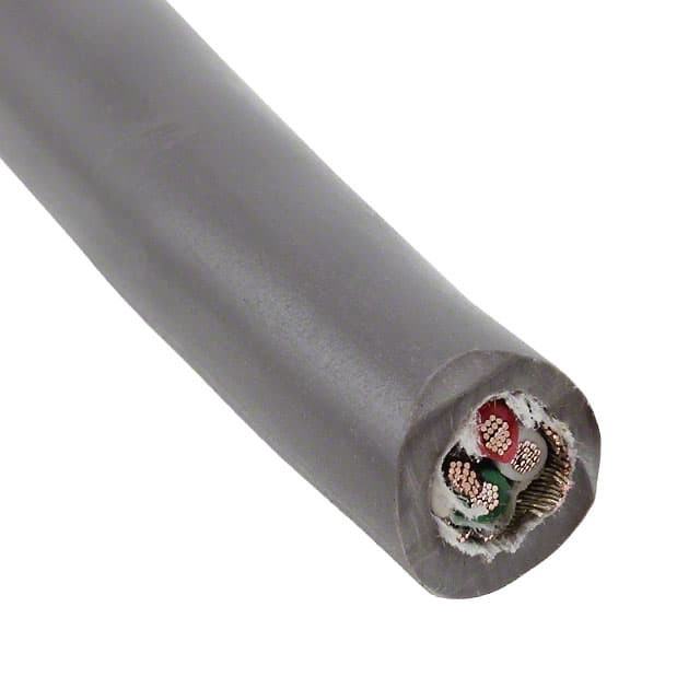 Versatile Alpha Wire Cable 4CON 22AWG SLATE SHLD 100' For Various Uses