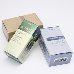 China CMYK 350gsm Silver Card Perfume Bottle Packaging Logo Printed Boxes wholesale