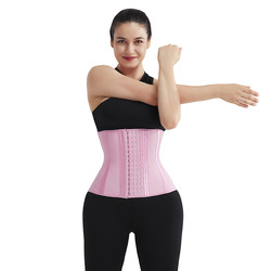 Black And Pink High Waist Slimming Trainer for a Flattering and Defined Waistline