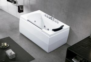 China Drainer Bathroom Jacuzzi Tub 1950x1300x780mm Freestanding Hot Tub wholesale