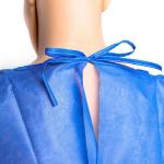 Singe Use Anti Bacteria Nonwoven Isolation Gown