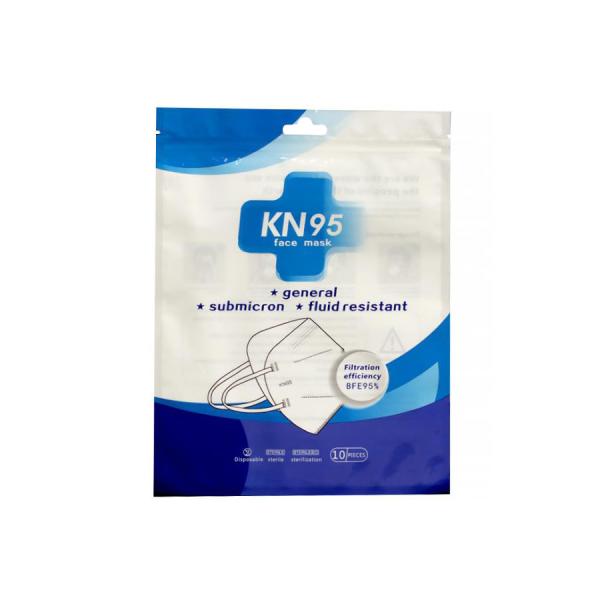 wholesale customized OPP medical face masks plastic packaging bag