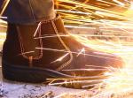 Safety Shoes For Welders AntiSmashing Anti Piercing Oil Resistant High