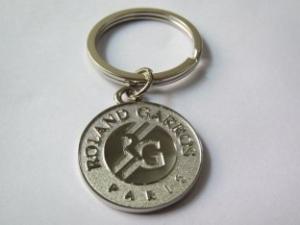 China Iron / Brass Soft enamel Promotional Metal keyrings with poly bag wholesale