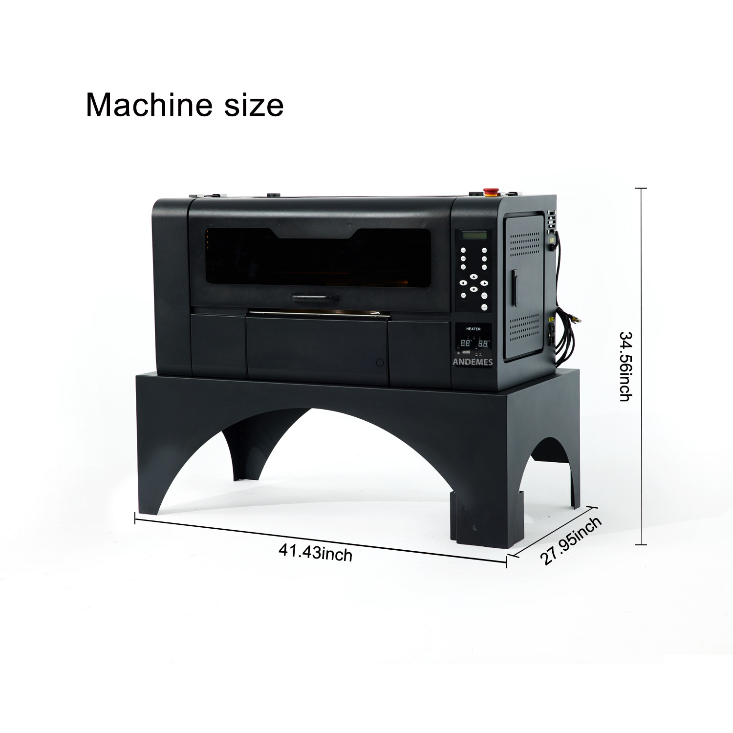 Multi Color Printing Dtf Printer with Hoson Motherboard 17inch/A2/42CM Size PET Film