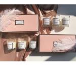 Rigid Personalized Candle Box Paper Cardboard Gift Packaging With Lid