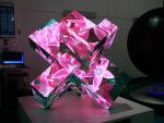 Conveniently Installed P4 Transparent LED Screen High-resolution Lightweight