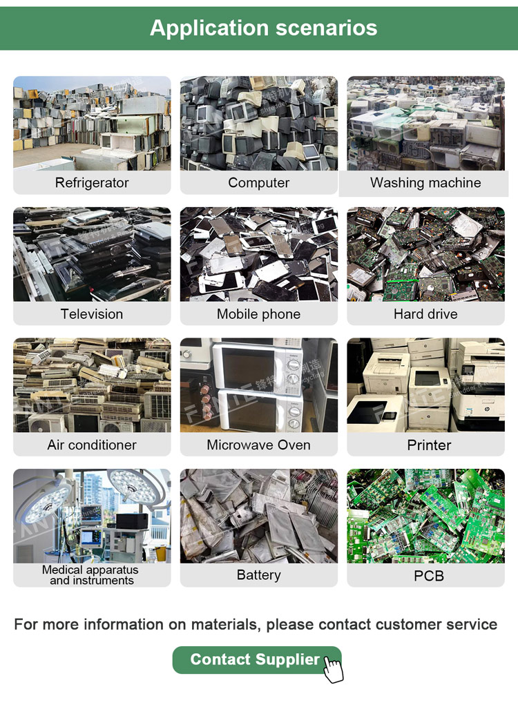 Heavy Duty Dual Shaft E Waste Shredder for Phones Laptops PCBs Cables Routers and Household Electronics