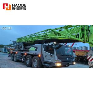 China Used Zoomlion 80h7 80ton Truck Crane Small Truck Crane Mobile Crane Truck Mounted Crane in Excellent Condition Crawler C wholesale