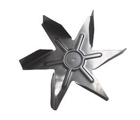 China 150mm Diameter Fireplace Fan 6 Blades Stainless Steel For Oven Stove wholesale