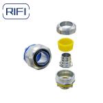 Electrical 1 Inch Liquid Tight Conduit Zinc Straight Connector