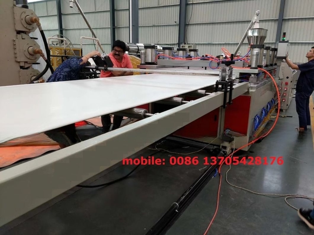 Wood Plastic Composite WPC Foam Board Extrusion Production Line