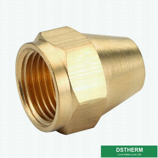 NPT Threaded Flare Fittings Female Threaded C37700 Brass Flare Fitting Flare Nut
