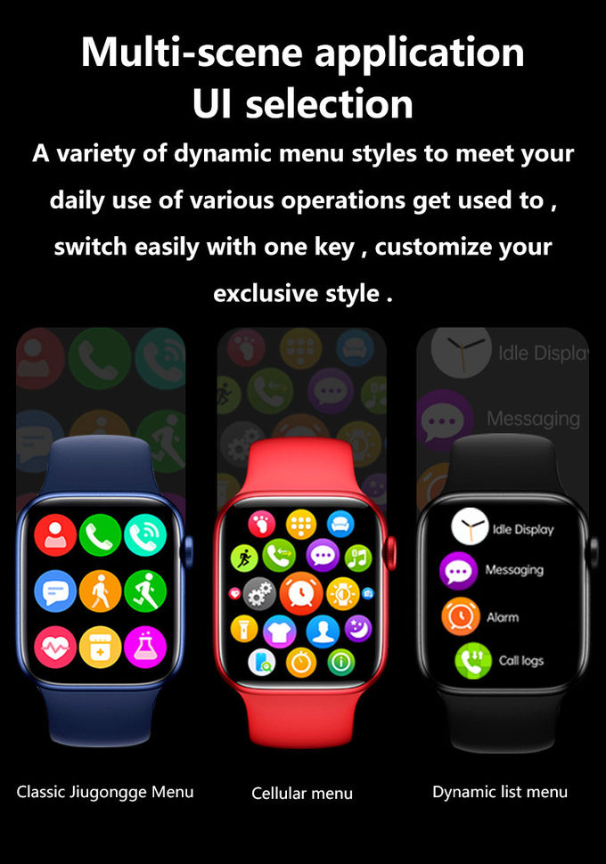 IWO 12 Smart Watch T500+Plus Bluetooth Call Music Smartwatch Fitness Tracker Heart Rate Monitor Wearable Devices Clocks
