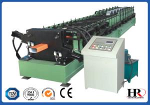 China Rectangular Gutter Roll Forming Machine , Roll Forming Equipment wholesale