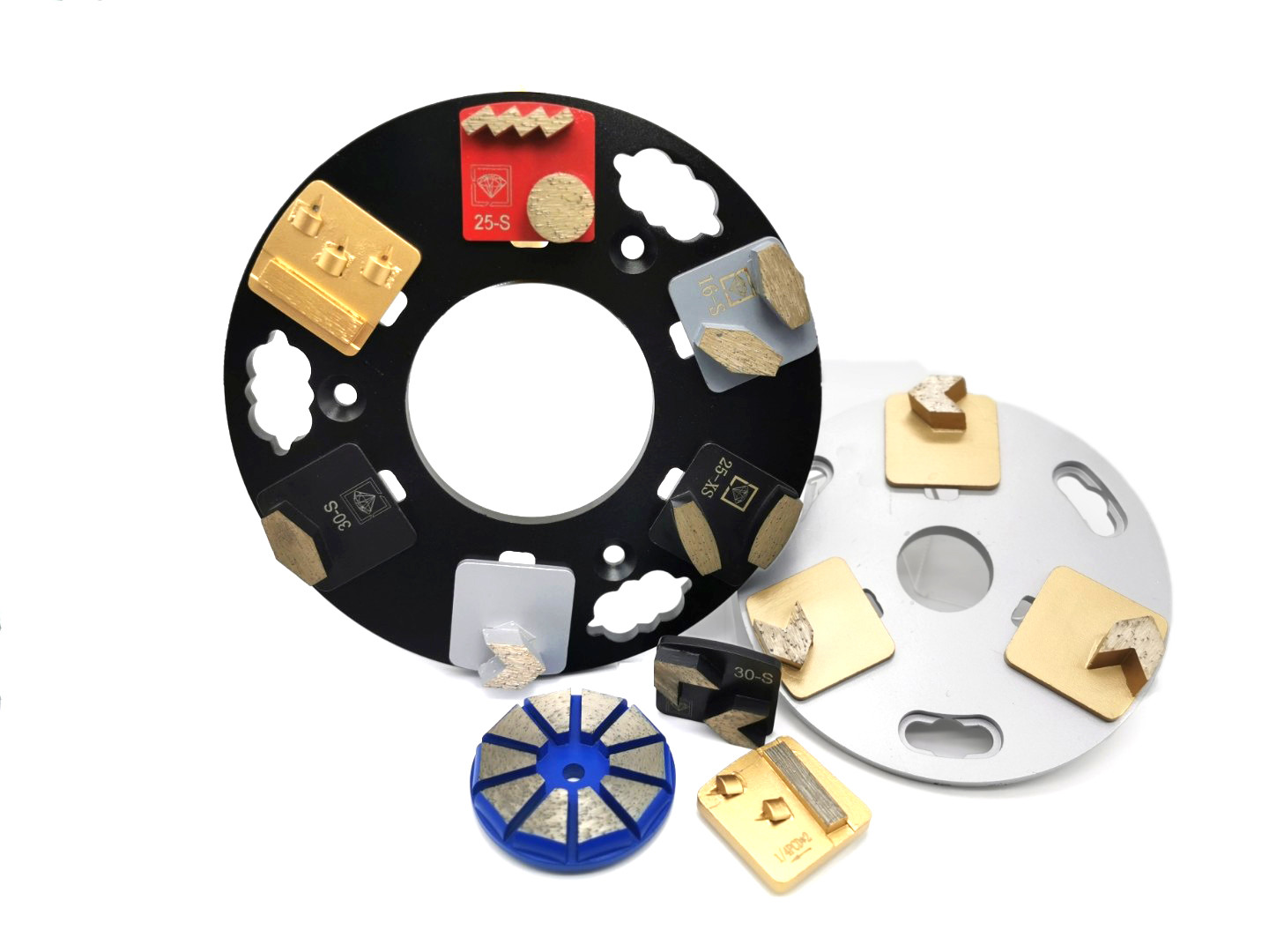 Single Bar Segments Diamond Grinding Tools for Werkmaster Grinder