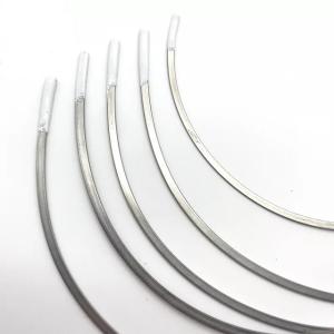 China Nylon Coated Bra Wire Frame , Bra Underwires Good Hardness wholesale