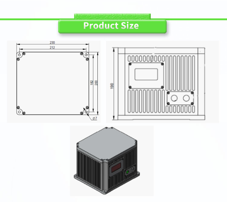 9VDC- 36VDC Power Supply UNIVO UBFS-DY Navigation System Inertial Stable Attitude North Seeking Sensor