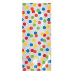 Custom Printed Cello Candy Bags , Recyclable Clear Plastic Sweet Bags