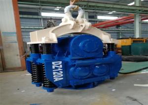 China 10.5mm 600NM Electric Vibro Hammer Crane 70t Crane Excavator Mounted Vibratory Pile Driver wholesale