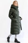 FODARLLOY Ladies Warm Hooded Cotton-padded Clothes Slim Long Down Winter Jackets