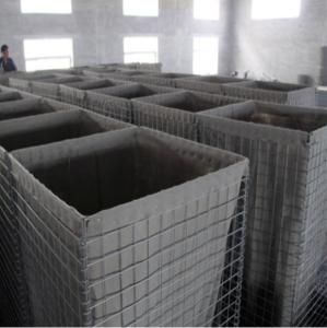 China Square Hesco Barrier Wall Galvanized Iron Wire Military Sand Barrier wholesale