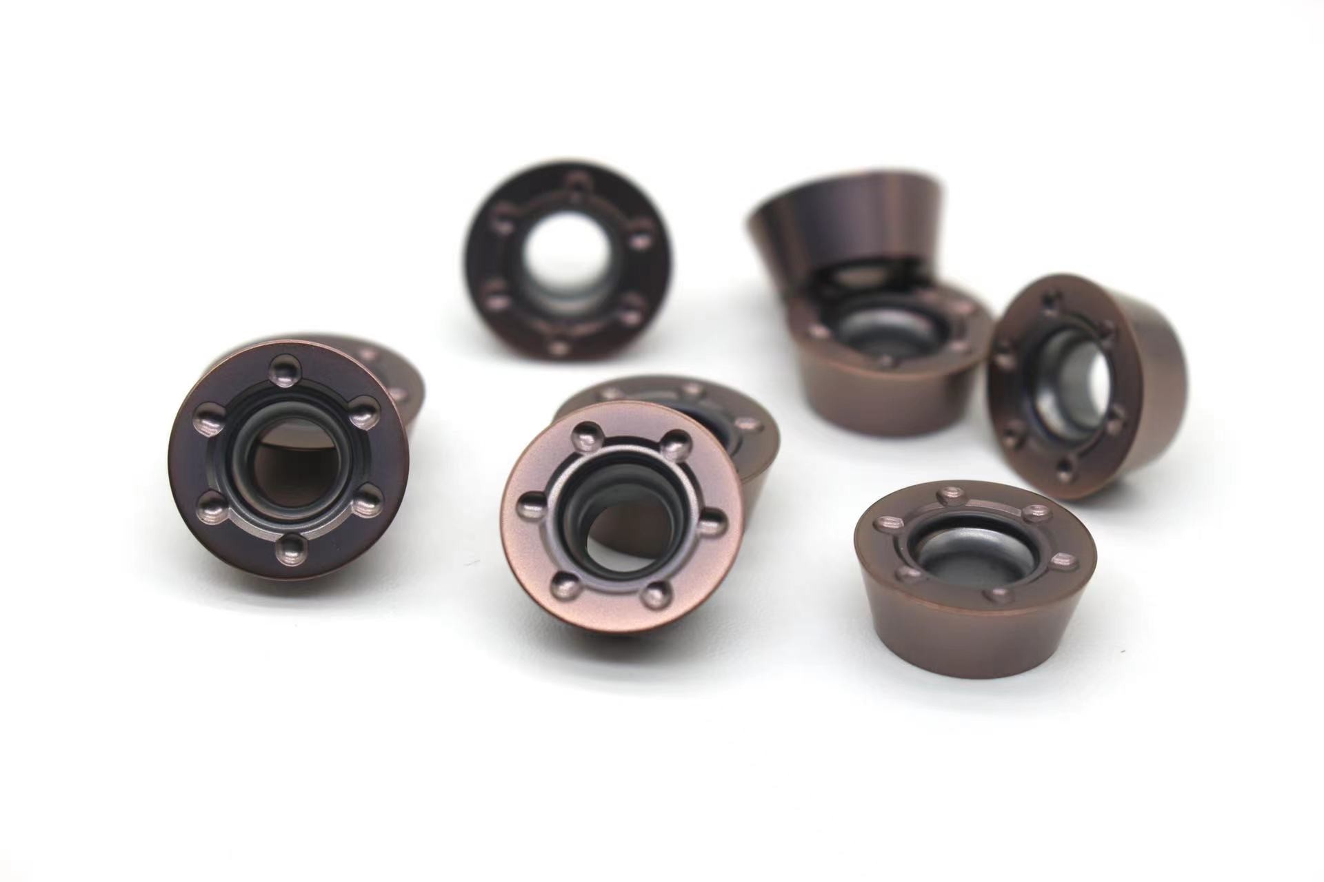 Round Milling Inserts Rdmt10T3MO Rdmt 10T3 PVD 5835 coating for Stainless Steel and Steel