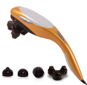 China Intelligent Electric Rechargeable Magic Wand Massager Anti - Slip Percussion Massager wholesale