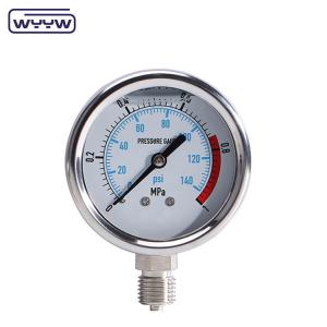 China CE High Pressure Gauge Stainless Steel Autoclave Pressure Gauge Manometer wholesale