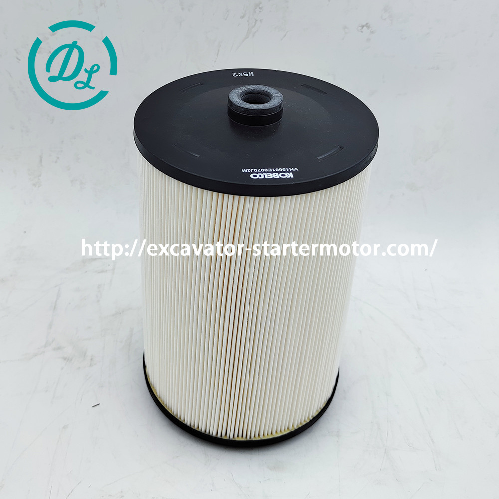 VH15601E0070 Excavator 15601E0070 156072281 Oil Filter Kobelco SK460-8