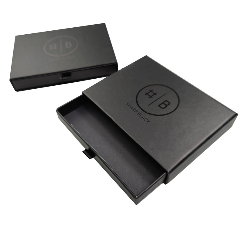 Rigid Boxes Customized Luxury Folding Black Cardboard Magnetic Black Gift Box with Sponge Liner