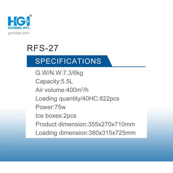60dB Mute 30in Desert Portable Air Cooler With 5l Water Tank Led Display
