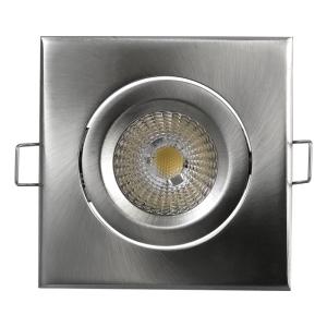 China Fire Proof Square Downlight 5 Years Warranty Dimmable Cob Spotlight wholesale