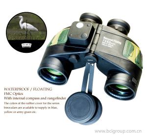 China Floating marine binoculars and compass 7x50 rangefinder binoculars waterproof binoculars wholesale