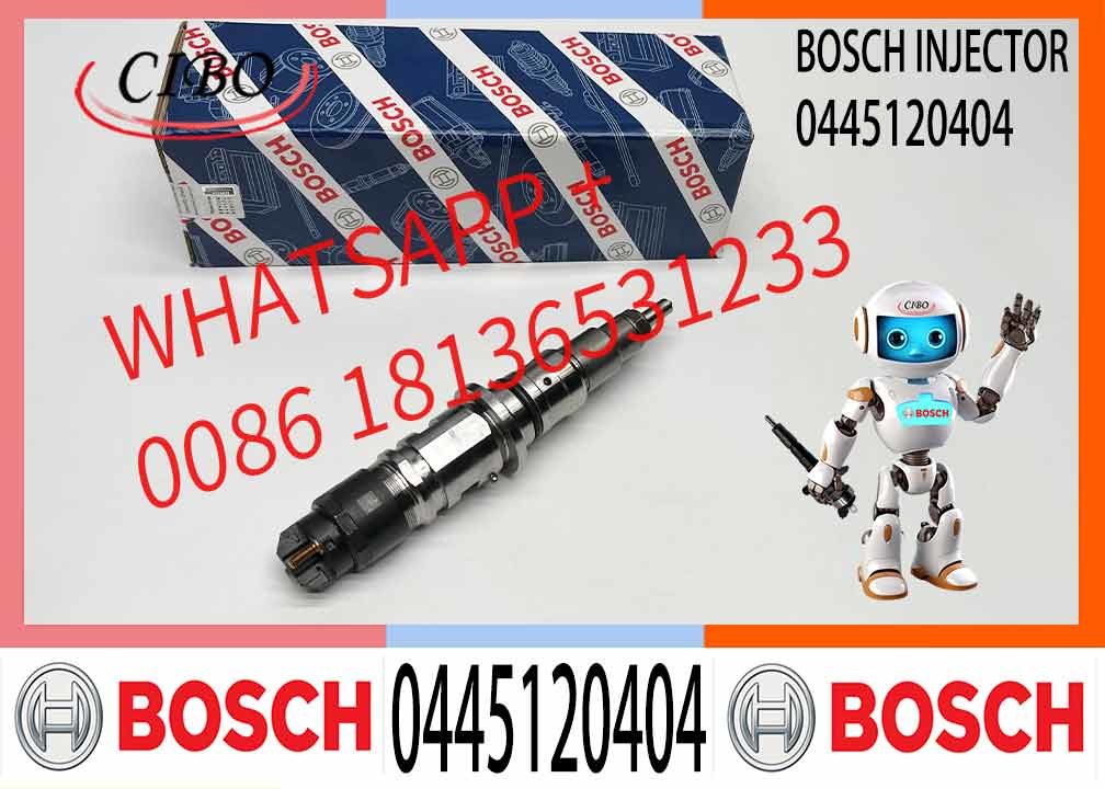 Diesel Fuel Injectors 0 445 120 404 Nozzle Injector 0445 120 404 0445120404 For Engine