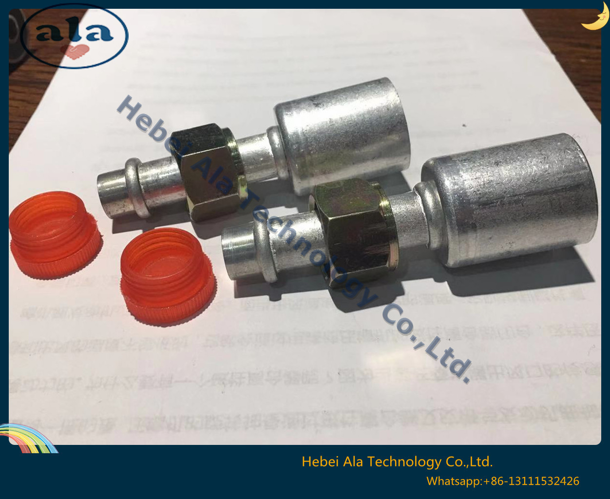 auto air conditioning hose fitting beadlock fitting Auto A/C Hose Ends R134a A/C fittings Couplers Adapters Connectors