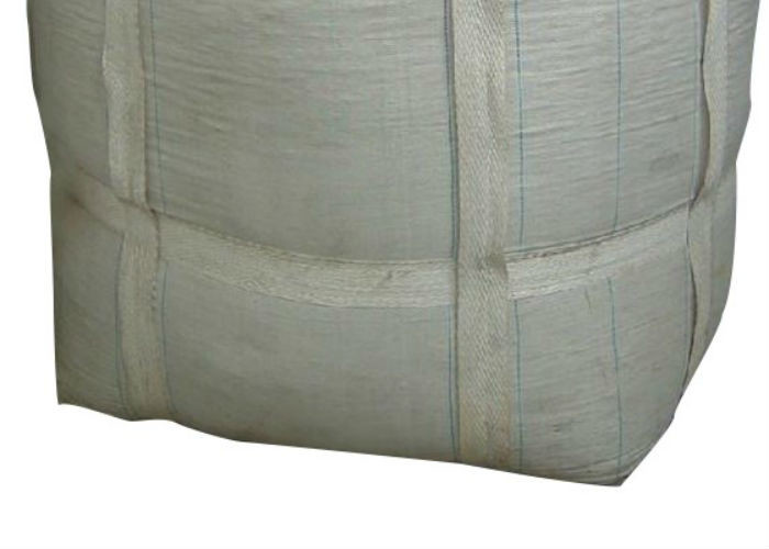 Round Reinforce Woven Polypropylene Bags Four Cross Corner Loops Founded