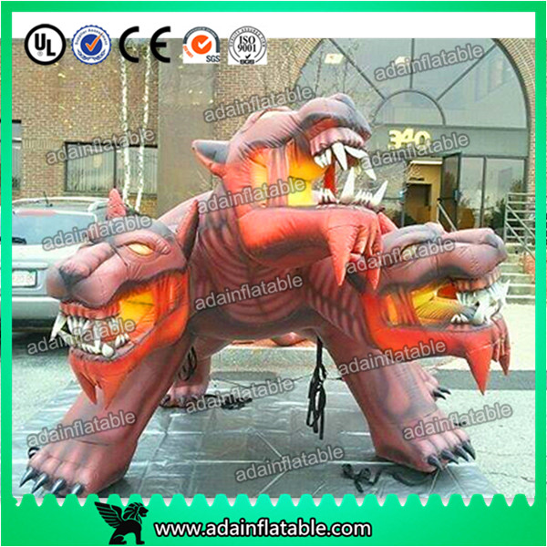 Giant Inflatable Monster / Hot Inflatable Cerebrus Dog Cartoon Advertising For Event
