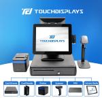 Aluminum Casing 1515E POS Cashier Machine for Grocery