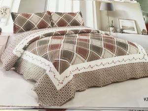 China Postmodern Style Home Bed Quilts Hand Wash Little Flowers Printed Design wholesale