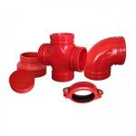Customerized anti Corrosion Fire Fighting Grooved Double Claw Clamp