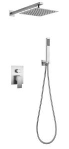 China Metal Rainfall Shower Faucet Set 0.4-0.6MPA For Villa Bathroom XUYA wholesale