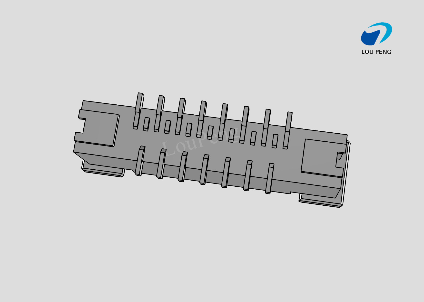 FPC Connectors,Flex-to-Board, 15 Position, 0.5mm [.02in] Centerline,Zero Insertion Force (ZIF), Vertical, Surface Mount