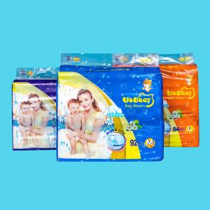 China Breathable Backsheet Soft Baby Diaper wholesale