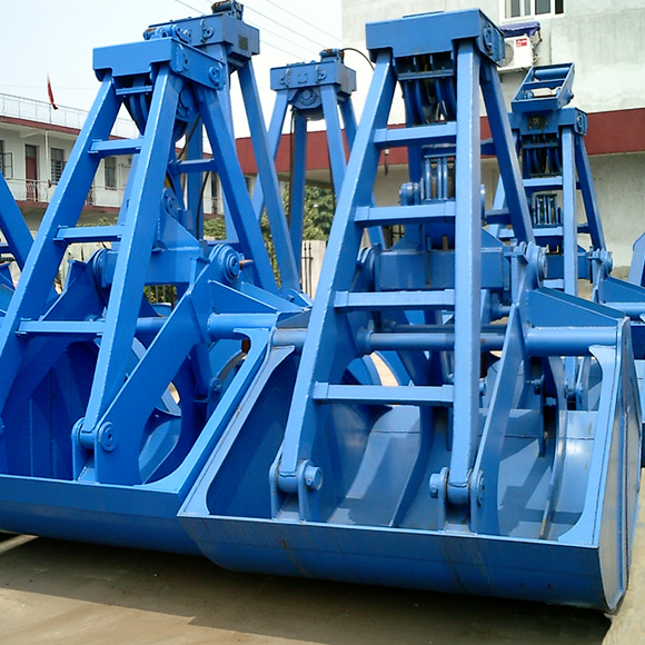 blue leak-proof grab bucket