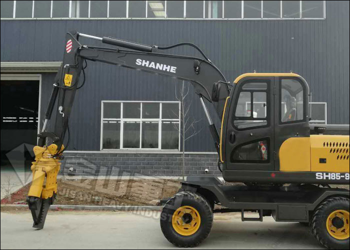 Big Jaw Opening Excavator Demolition Machine Hydraulic Cutter Less Cycle Time
