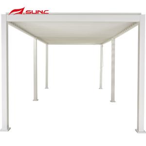 China Garden Building Steel Louver Aluminum Pergola Rot Proof Extruded wholesale