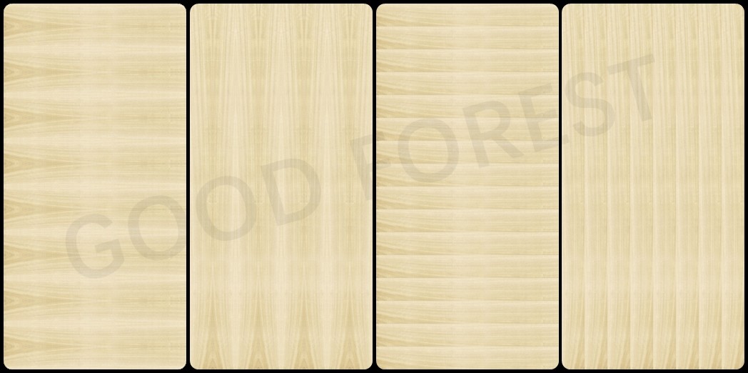 Grain Flake KOTO Natural Wood Veneer Popular For Dyeing Process