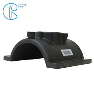 China 90-315mm HDPE Electrofusion Fittings Repair Saddle For Gas Supply PN16 SDR11 PE100 wholesale